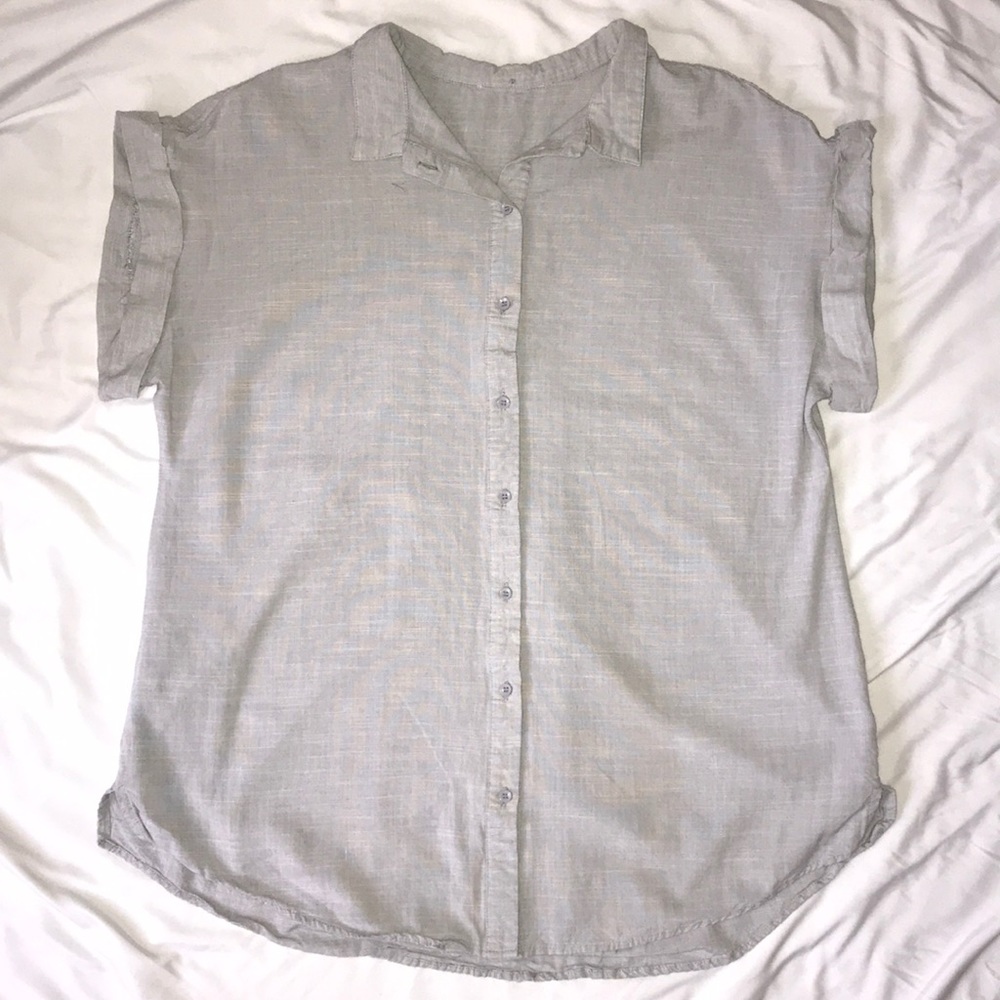 Long Button up Shirt/ Mini Dress